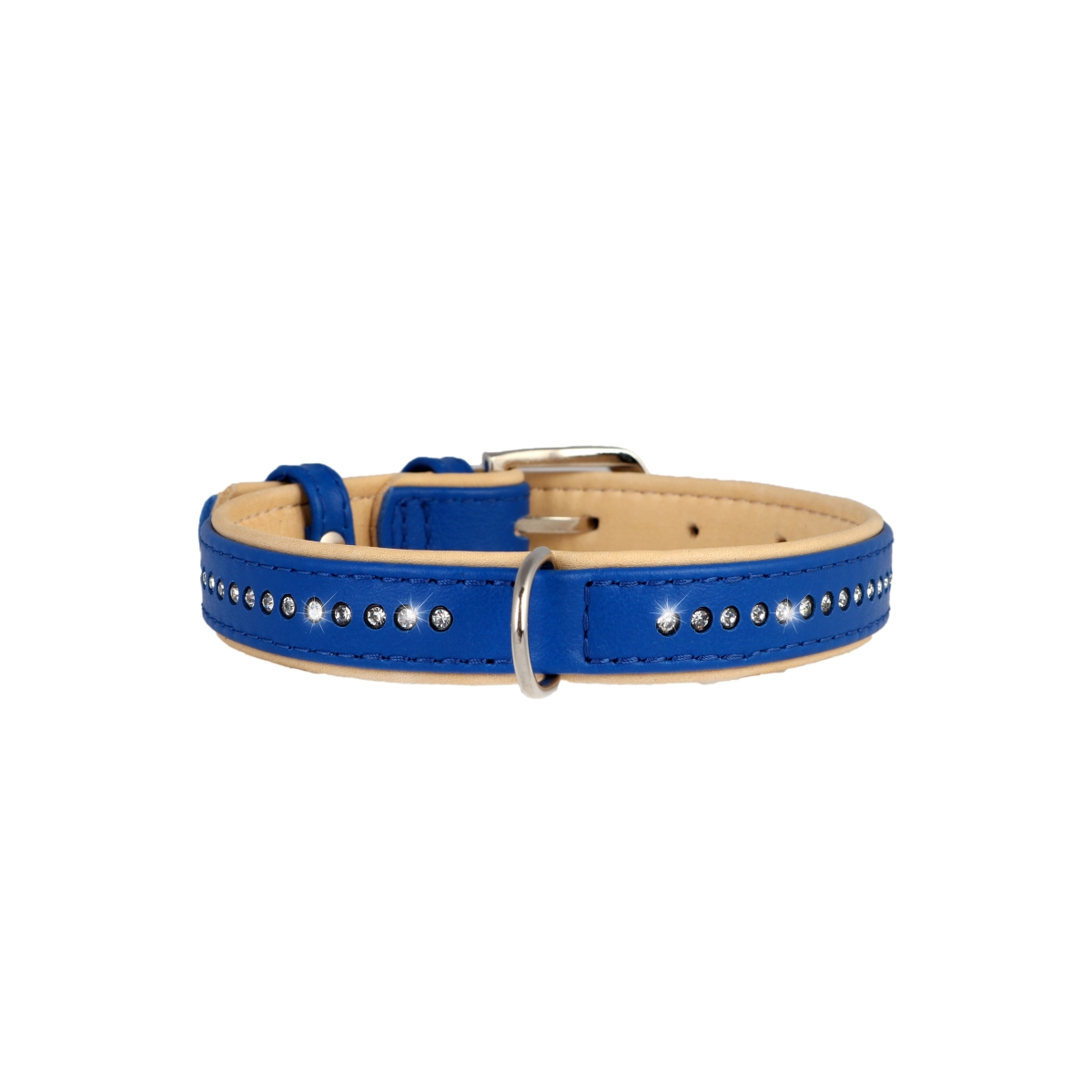 Collar Brilliance kakla siksna, 21-27 cm, zila - Produkta attēls