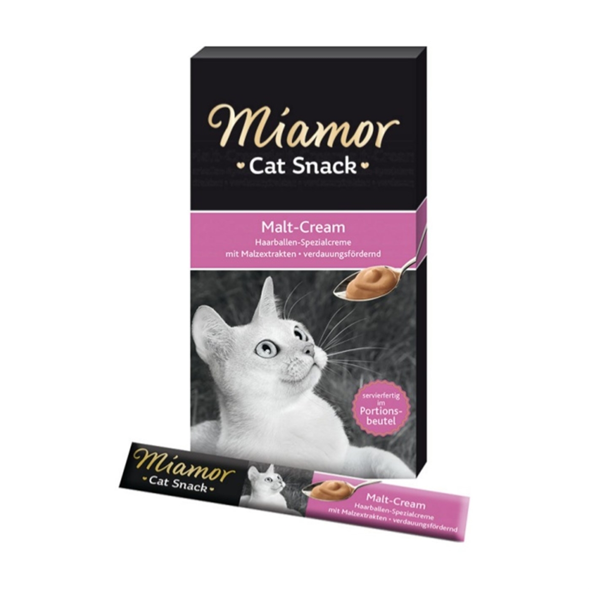MIAMOR Malt-cream kārums kaķiem, 6x15g - Produkta attēls