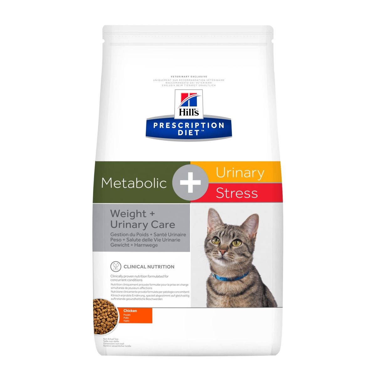 Hills pd meta+uri.str kaķu sausā b 4 kg - Produkta attēls