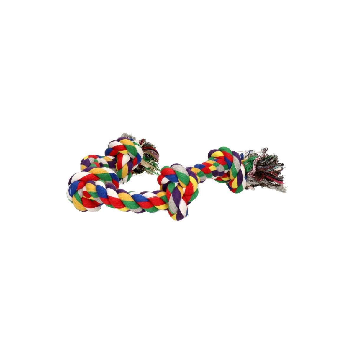 Ferplast rotaļlieta ar četriem mezgliem suņiem, 2,5 X 52 cm - Produkta attēls