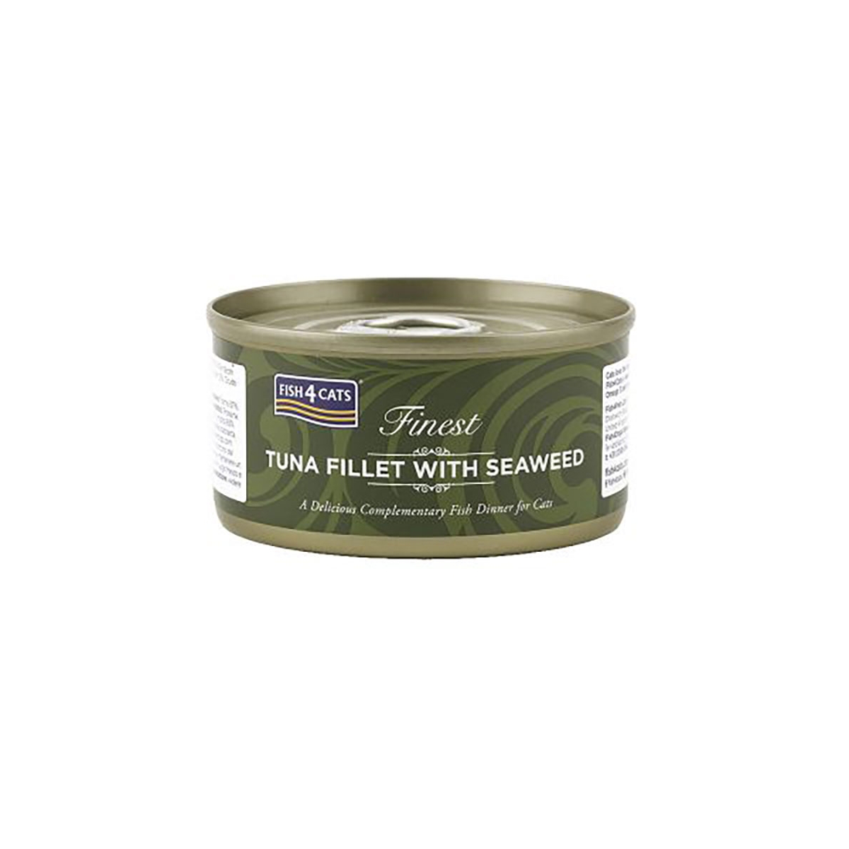 FISH4CATS mitrā barība kaķiem, tuncis/jūraszāles, 70 g - Produkta attēls