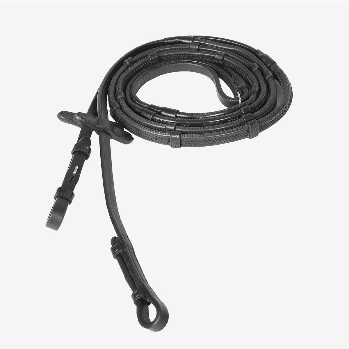 HORZE HOBUSE RATSMED SOFT GRIP STOPPERITEGA KUMM FULL MUST - Produkta attēls