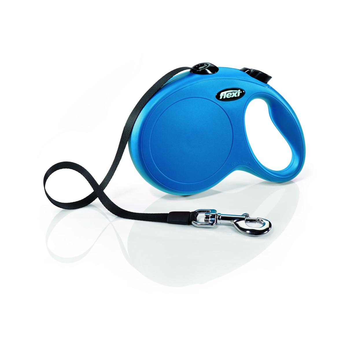 Flexi Classic Compact pavada, L/5m, zila - Produkta attēls