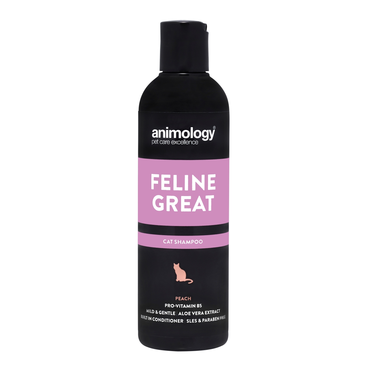 ANIMOLOGY Feline Great Peach šampūns kaķiem, 250 ml