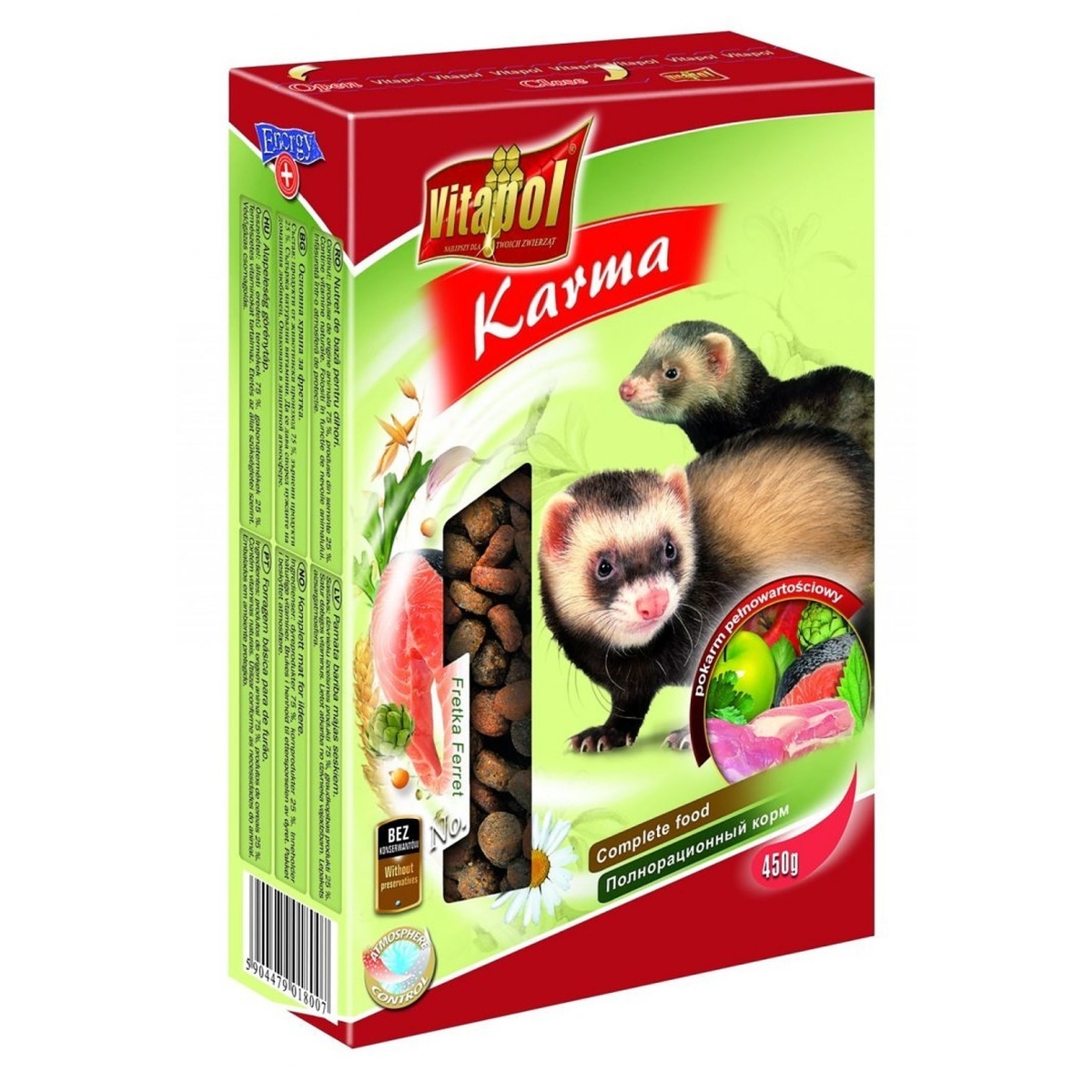 VITAPOL BARĪBA MĀJAS SESKIEM 450G - Produkta attēls