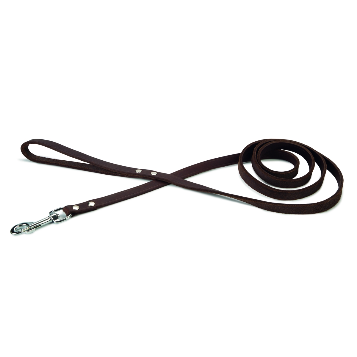 Beeztees ādas pavada suņiem, 200 cm x 16 mm, brūna - Produkta attēls