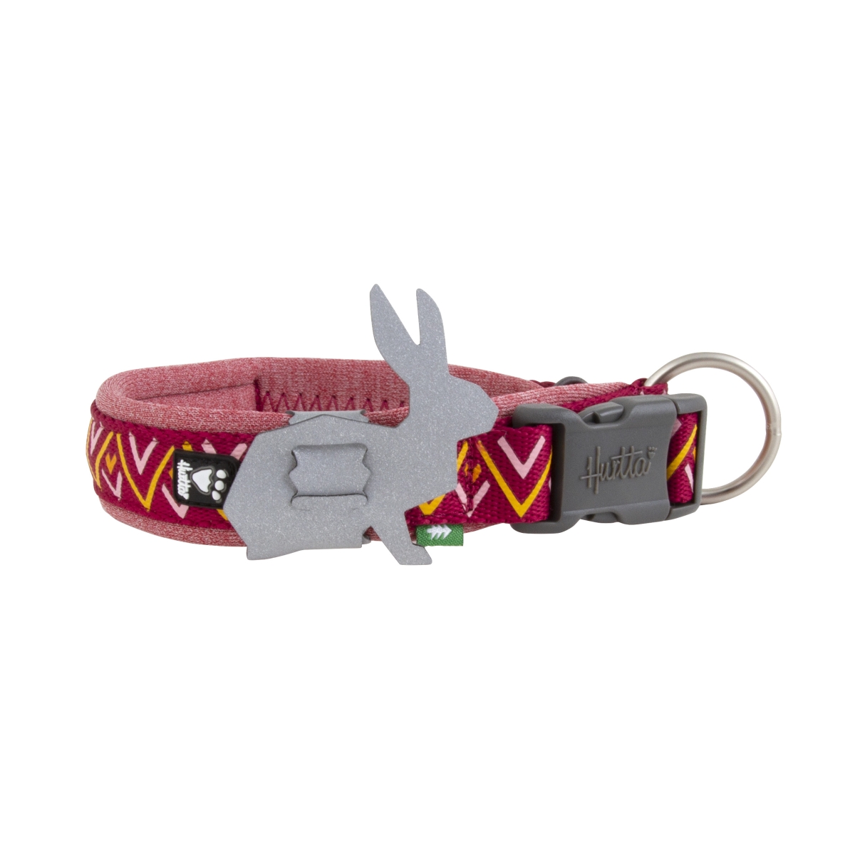 HURTTA Razzle-Dazzle kakla siksna 55-65cm, sarkana - Produkta attēls 1