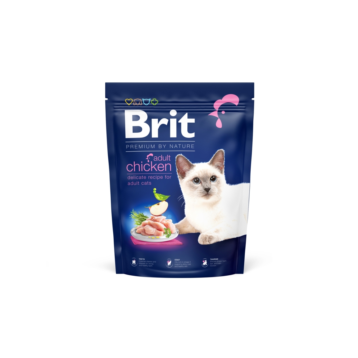 BRIT Premium sausā barība kaķiem, vista, 300g - Produkta attēls