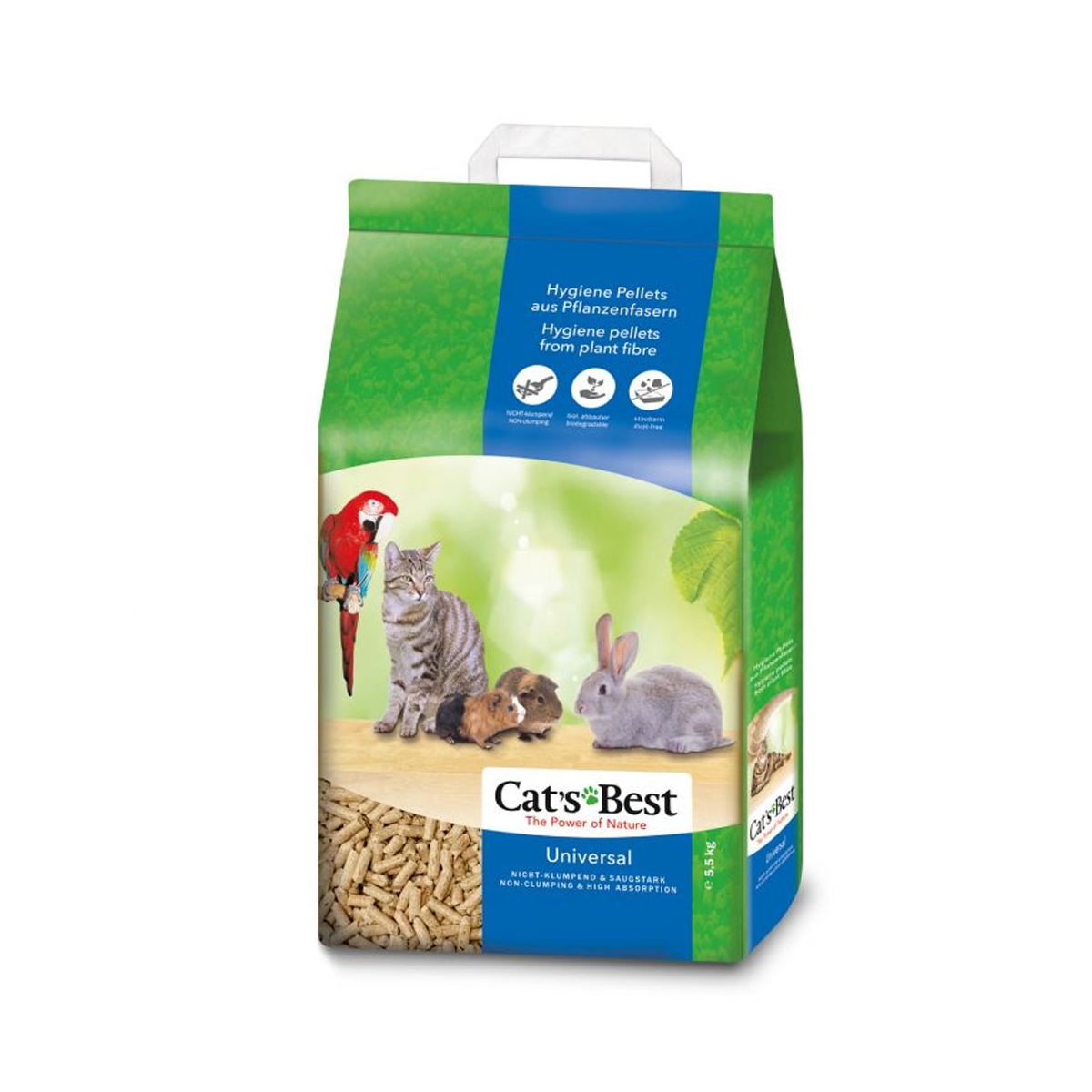 CAT'S BEST Universal pakaiši dzīvniekiem, 11kg/20 L - Produkta attēls