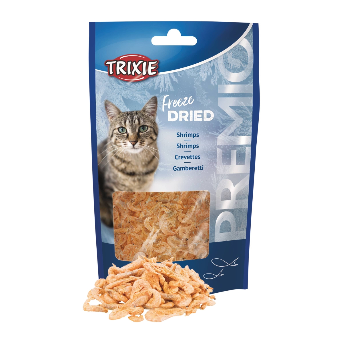 TRIXIE liofilizēti gardumi kaķiem, garneles, 25g - Produkta attēls