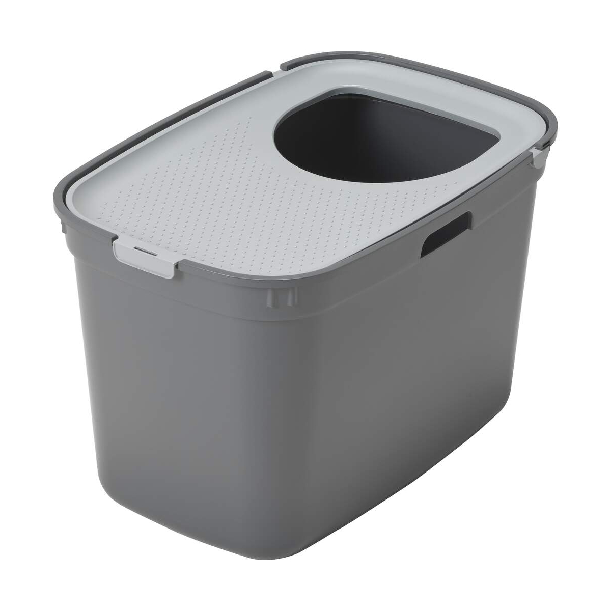 MODERNA Top kaķu tualete, 59 x 39 x 38 cm, pelēka - Produkta attēls