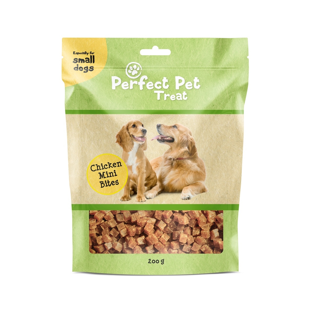 PERFECT PET Mini Bites gardumi suņiem, vista, 200 g - Produkta attēls