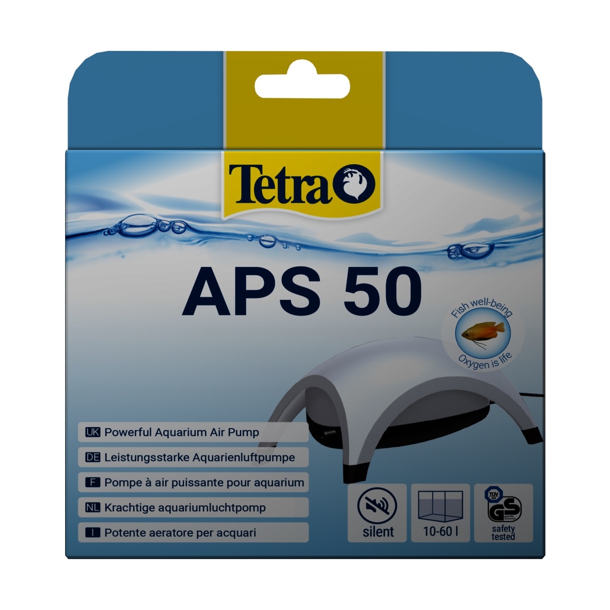 TETRA AKVAARIUMI PUMP APS 100 VALGE - Produkta attēls