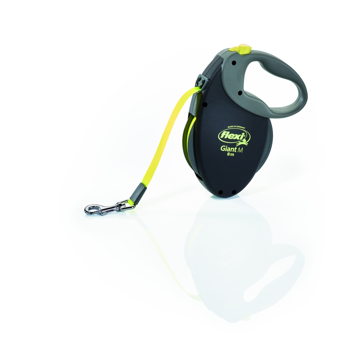 Flexi Classic Compact Giant pavada M/8 m, neona - Produkta attēls