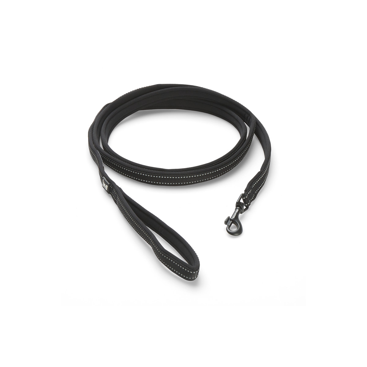 FEEL ACTIVE Padded pavada suņiem, 1,5 x 200 cm, melna - Produkta attēls