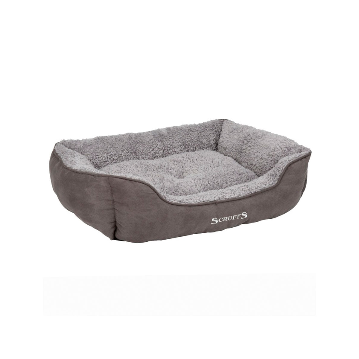 SCRUFFS Cozy Box guļvieta suņiem 50x40 cm, pelēka - Produkta attēls