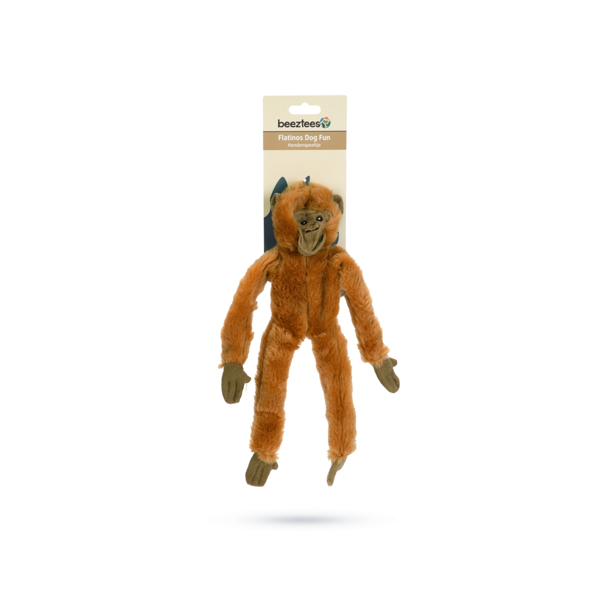 Beeztees suņu rotaļlieta,  30 cm,  brūna - Produkta attēls