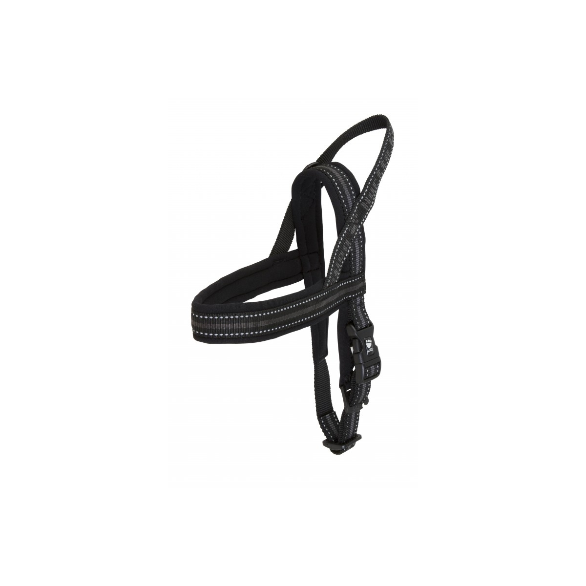 Hurtta Outdoors polsterētas krūšu siksnas, 70 cm, melnas - Produkta attēls