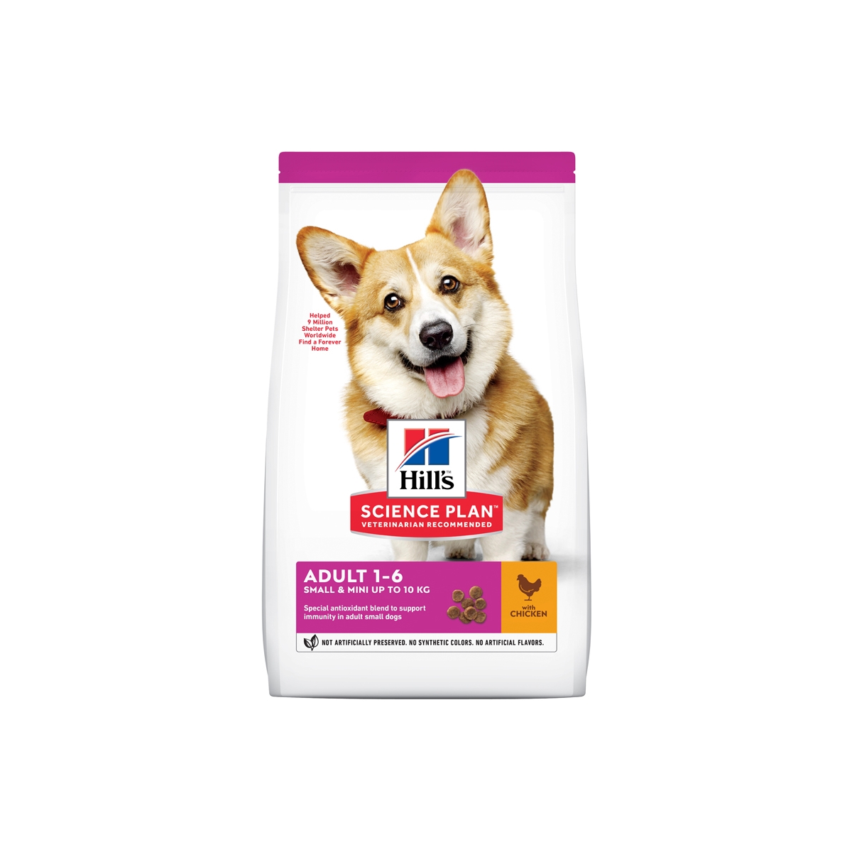 Hills pilnvērtīga suņu barība Light vistu/tītaru S&M, 6,5 kg - Produkta attēls