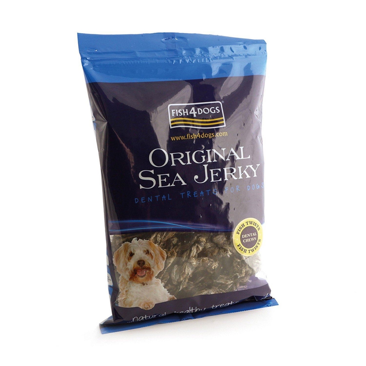 Fish4Dogs kārumi-kubi no zivju ādas suņiem, 100 g - Produkta attēls