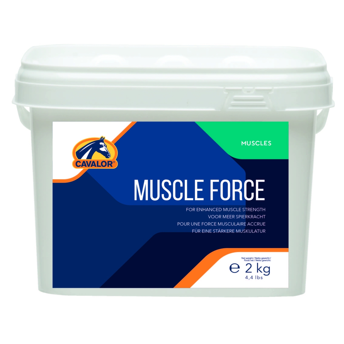 Cavalor Muscle Force Force papildbarība zirgiem, 2 kg - Produkta attēls