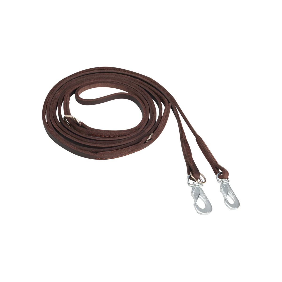 FEEL LEATHER Seam Multi pavada suņiem, 8 mm x 300 cm, brūna - Produkta attēls