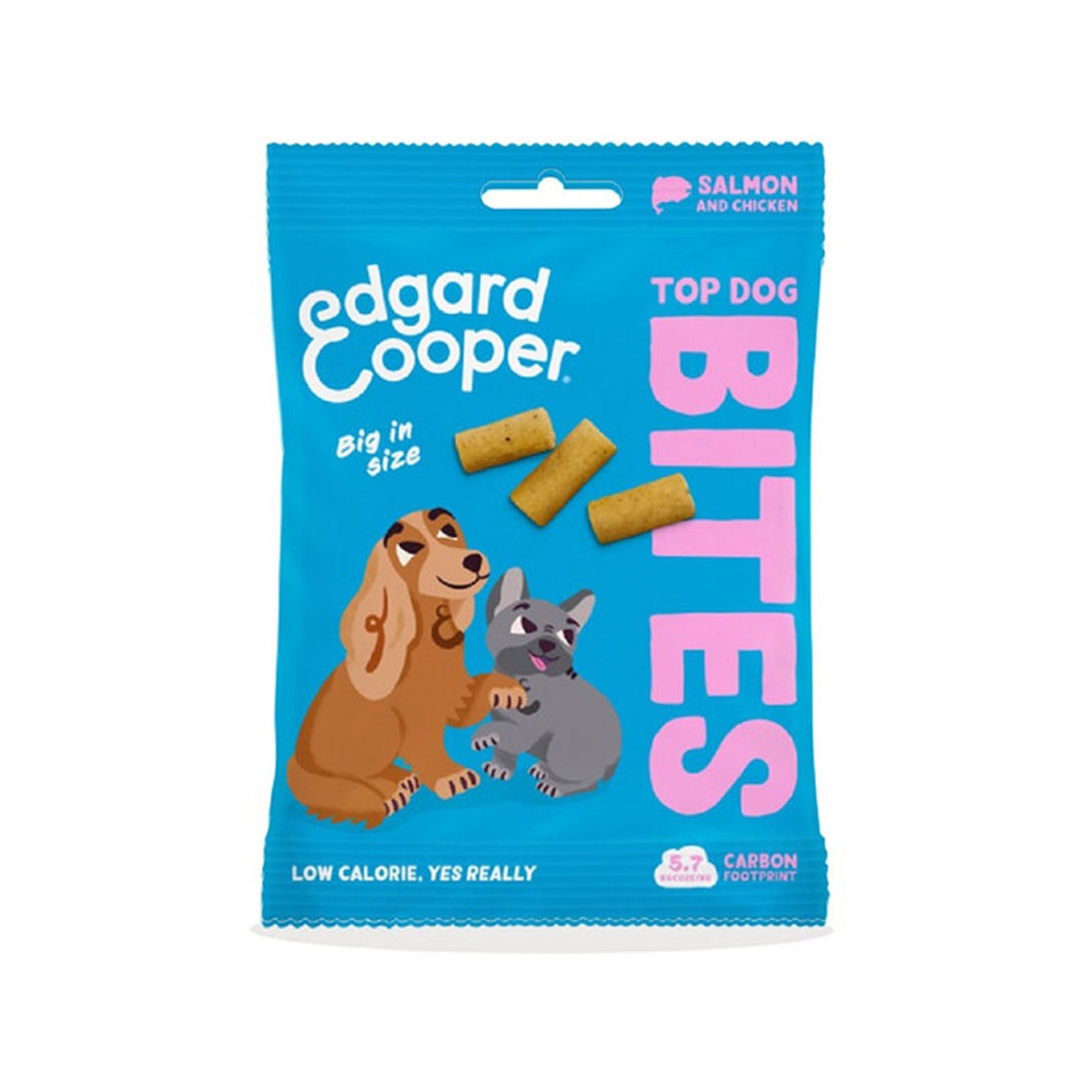 EDGARD COOPER Bites kārumi suņiem lasis/vista, L, 50g - Produkta attēls