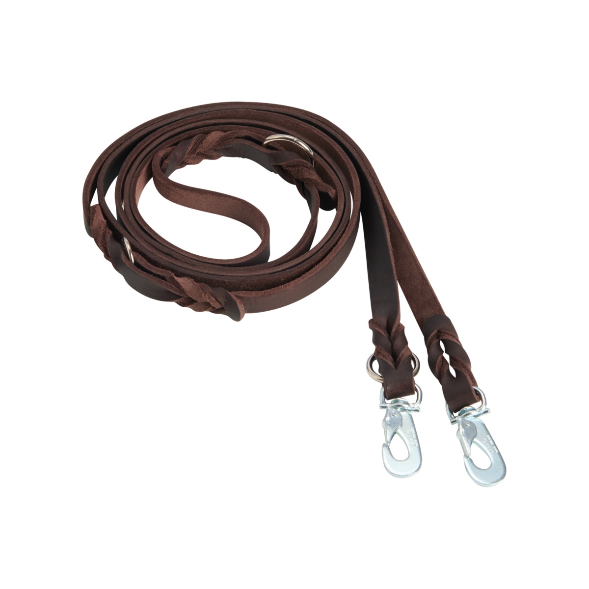 FEEL LEATHER Multifunkcionālā pavada suņiem, 1,8 x 300 cm, brūna - Produkta attēls