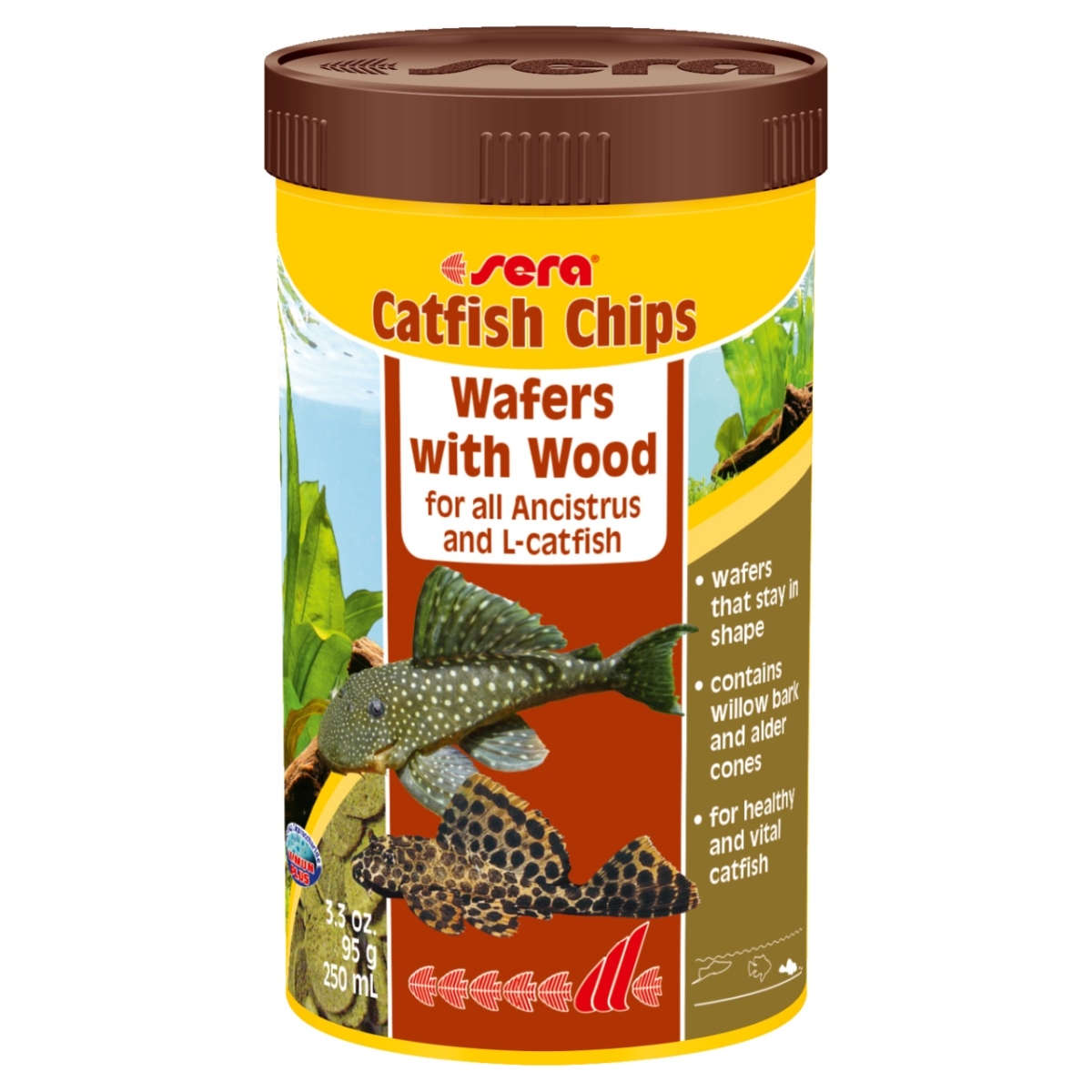 Sera Wels-Chips barība samiem, 250ml - Produkta attēls