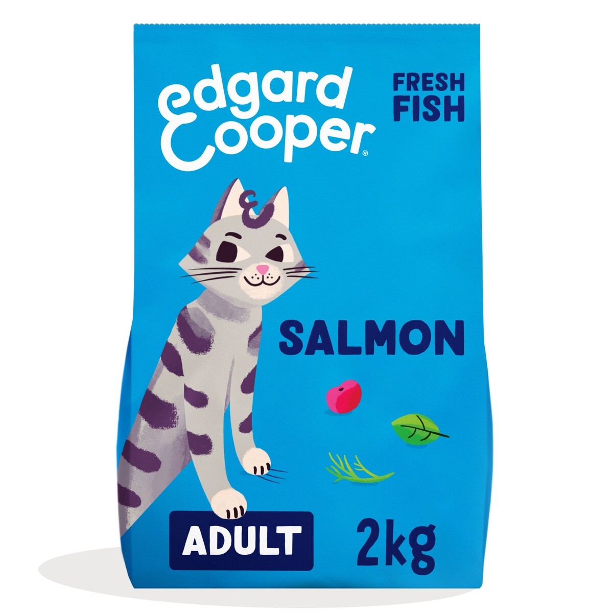 EDGARD COOPER sausā barība kaķiem, lasis, - Produkta attēls