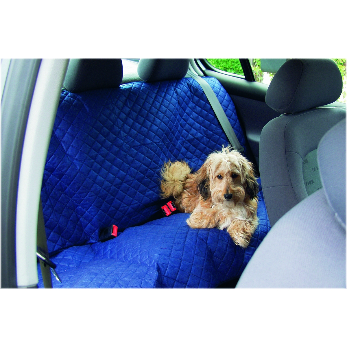 BEEZTEES Dog Travel sēdekļu pārklājs 140 x 120 cm, zils - Produkta attēls