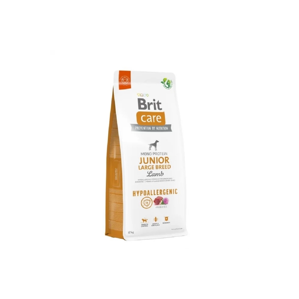 BRIT Care Hypoallergenic L sausā barība kucēniem, jērs, 12kg - Produkta attēls
