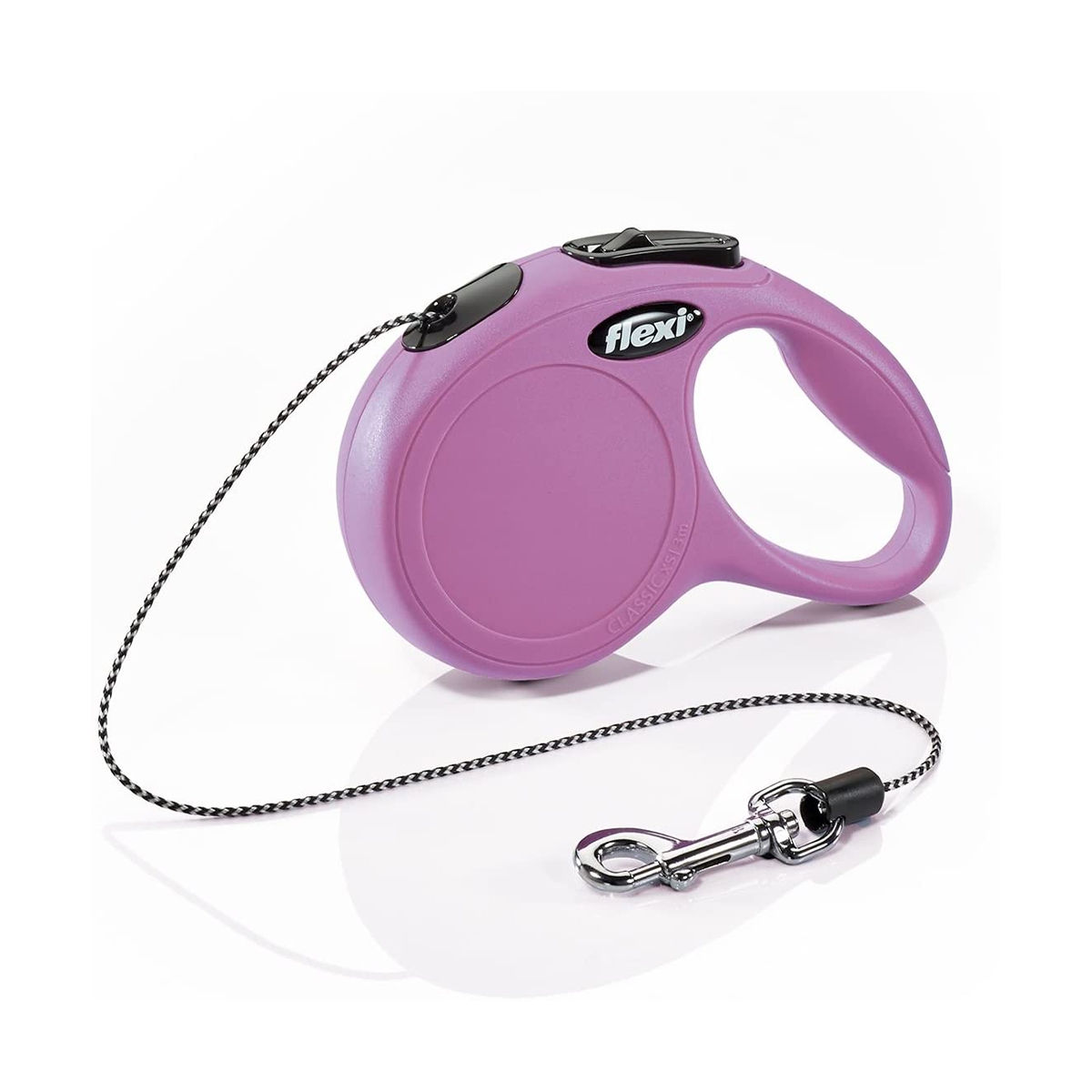 Flexi Clasic pavada XS, 3m, rozā - Produkta attēls