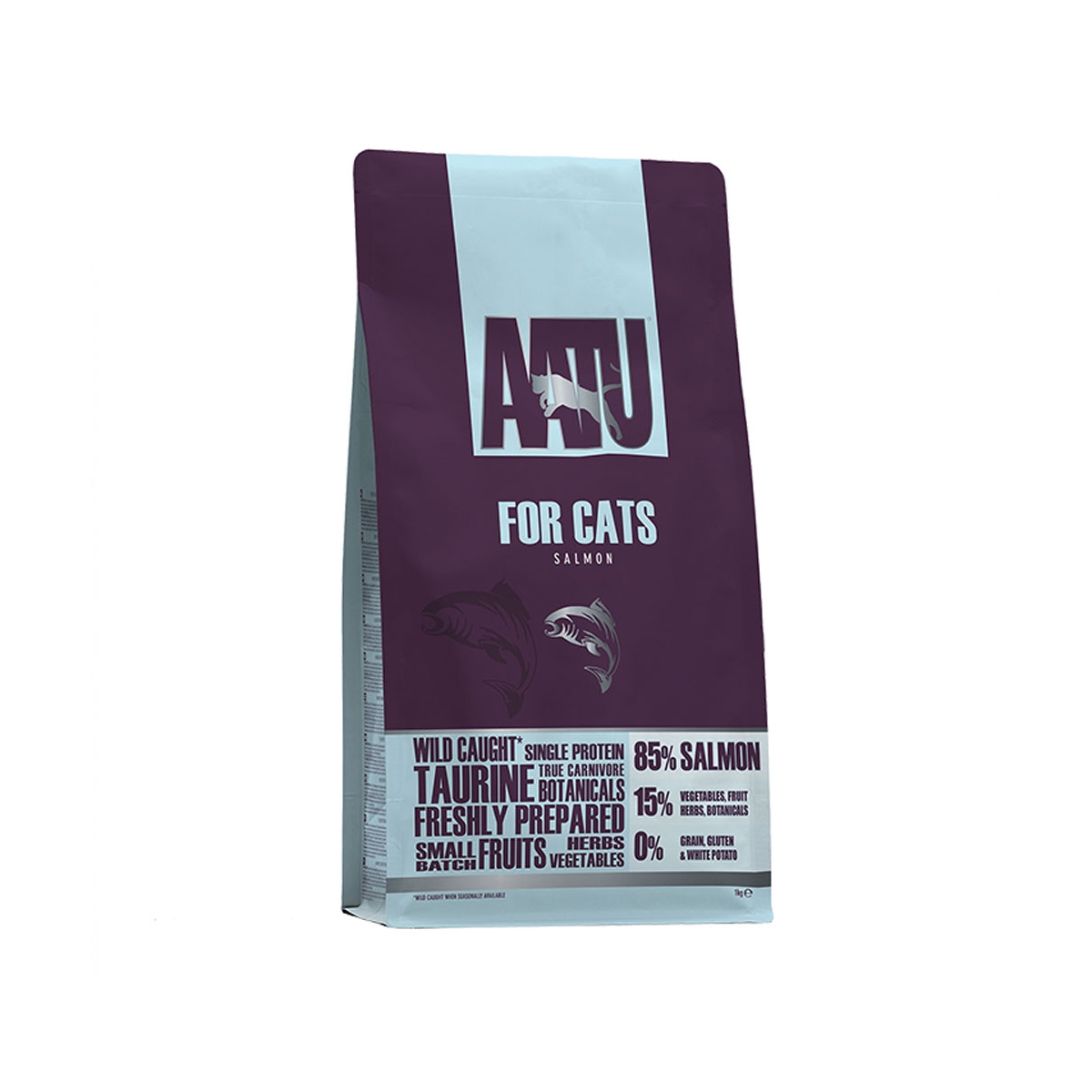 AATU sausā barība kaķiem, lasis, 3 kg - Produkta attēls