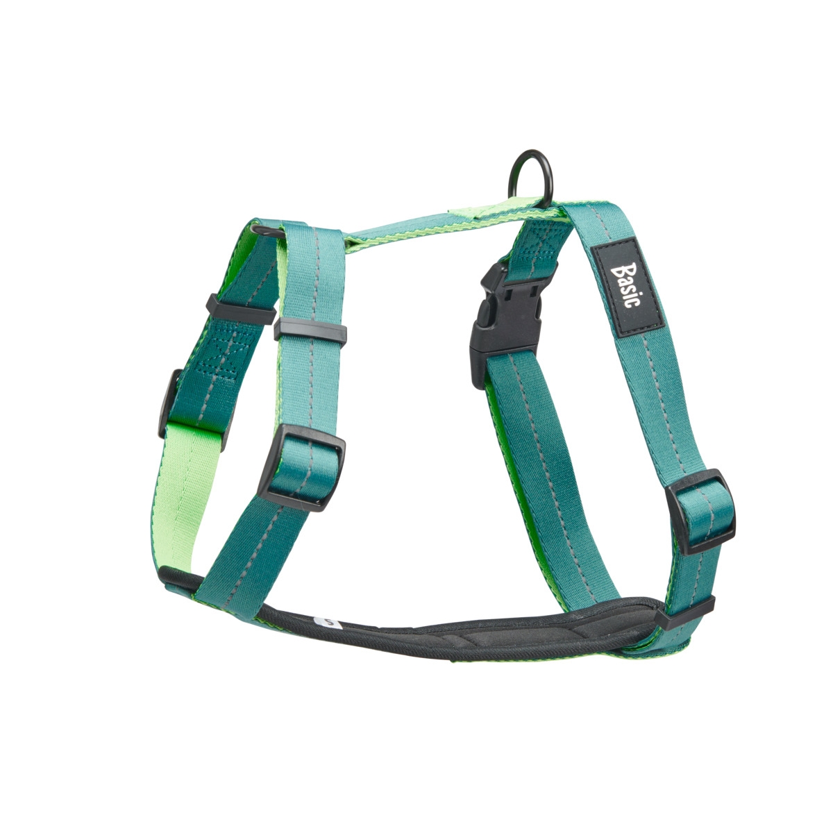 BASIC Fresh Y krūšu siksna suņiem, M, zaļa - Produkta attēls