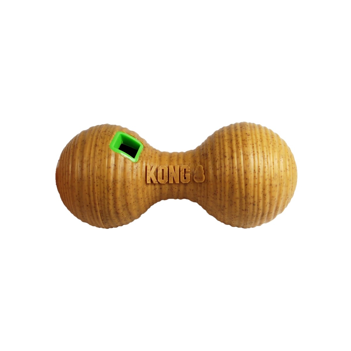 KONG Bamboo Feeder Dumbbell interaktīva rotaļlieta suņiem, M izmērs - Produkta attēls 1