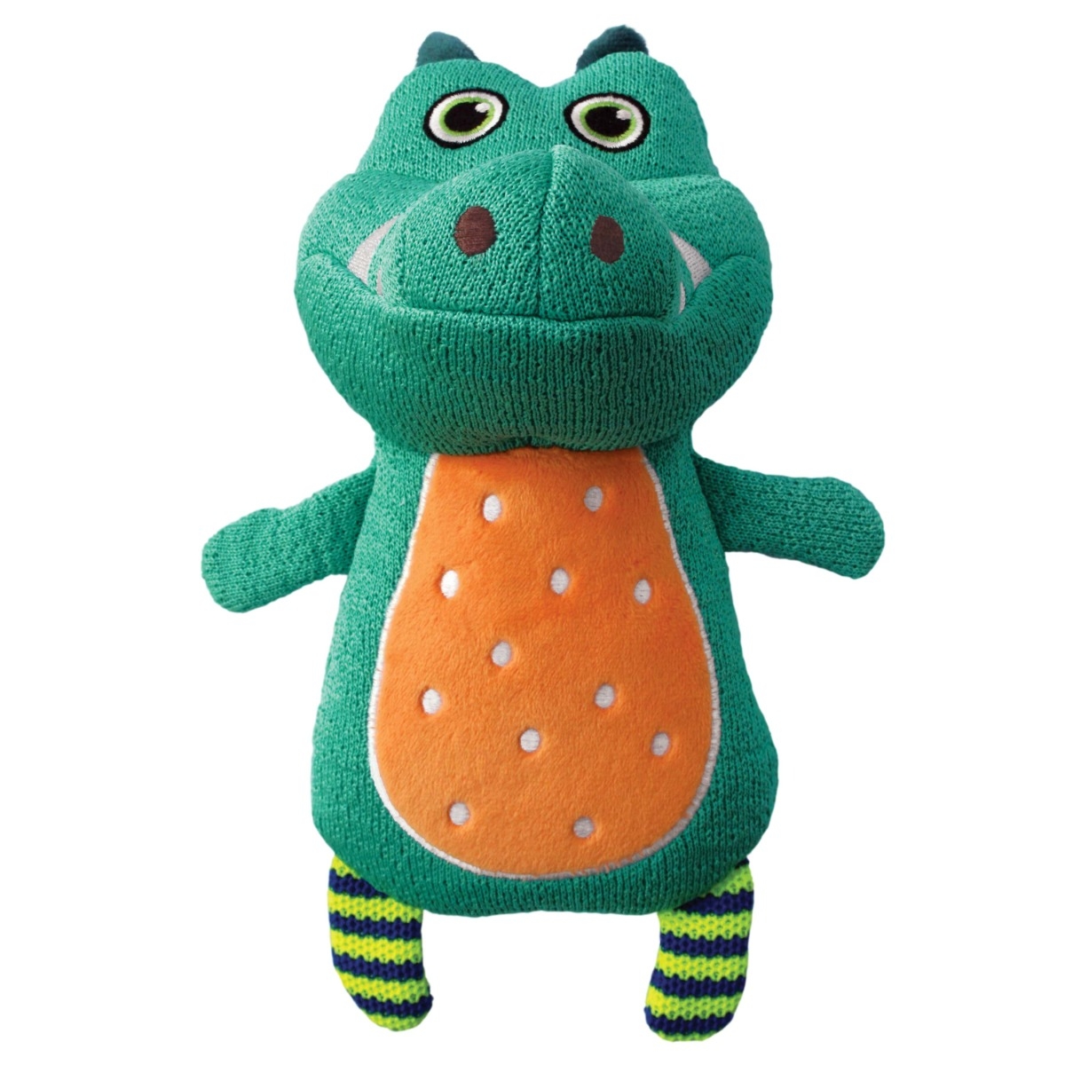 KONG Whoopz Crocodile rotaļlieta suņiem, S - Produkta attēls 1
