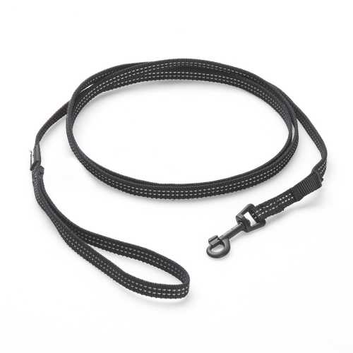 FEEL ACTIVE neilona pavada, 2,5 x 180 cm, melna