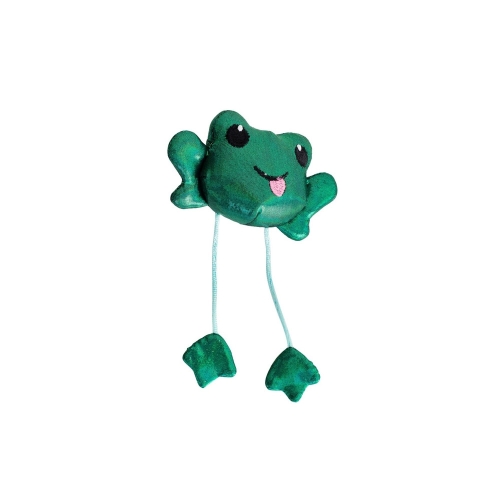 PETSTAGES Toss-N-Dangle Frog rotaļlieta kaķiem