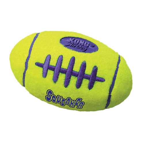 KONG AirDog Squeakair Football bumba M