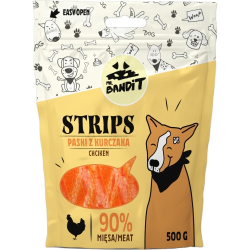 MR.BANDIT Strips vistas gaļas strēmeles 80 g