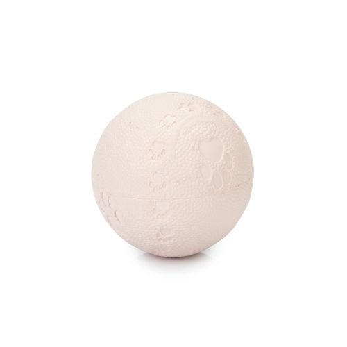 BEEZTEES gumijas bumbiņa, 6 cm, rozā