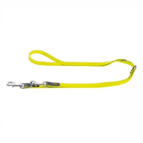 HUNTER Convenience T-veida pavada 20mm/200cm neona dzeltena