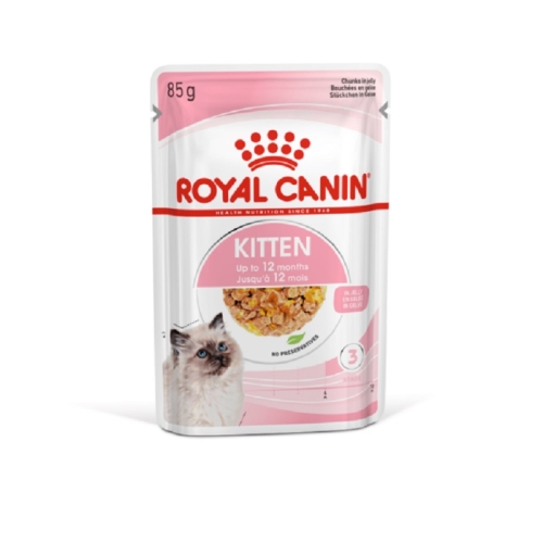ROYAL CANIN mitrā barība želejā kaķēniem, 85g
