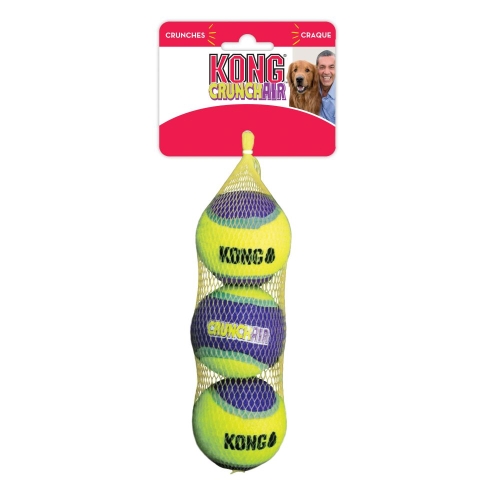 Kong Crunchair tenisa bumbiņa suņiem, M, 3gab.