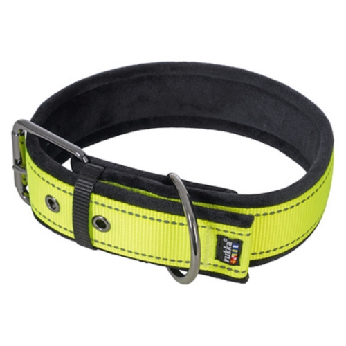 RUKKA Form Soft kakla siksna suņiem, neona, L - 50-60cm