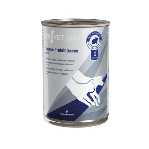 TROVET Unique Protein mitrā barība suņiem/kaķiem, trusis, 400g