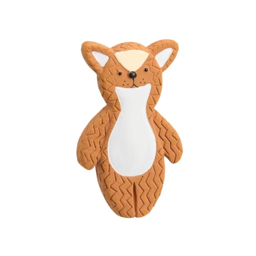 LITTLE&BIGGER Fox lateksa rotaļlieta suņiem