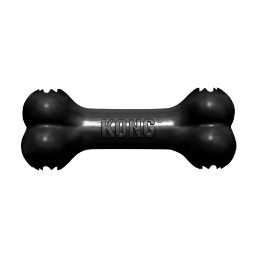 KONG Extreme Goodie Bone rotaļlieta suņiem M, melna