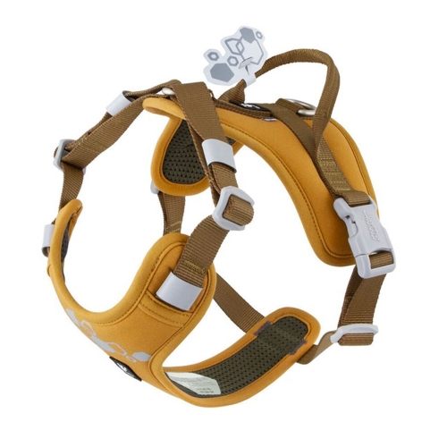 HURTTA Weekend Warrior Eco II krūšu siksna suņiem, 65-80cm, tuksnesis